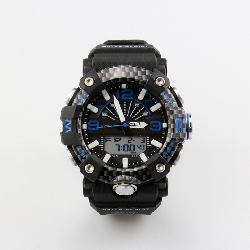 chronograph LED custom brand digital watch sport wrist men watch